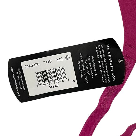 Maidenform Womens Bra Size 34C Comfort Devotion DreamWire Underwire Bra DB0070 - Picture 11 of 11